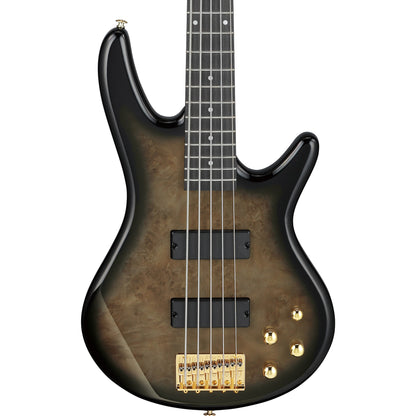 Ibanez GSR205PC Gio SR 5-String Electric Bass - Transparent Pale Black Burst