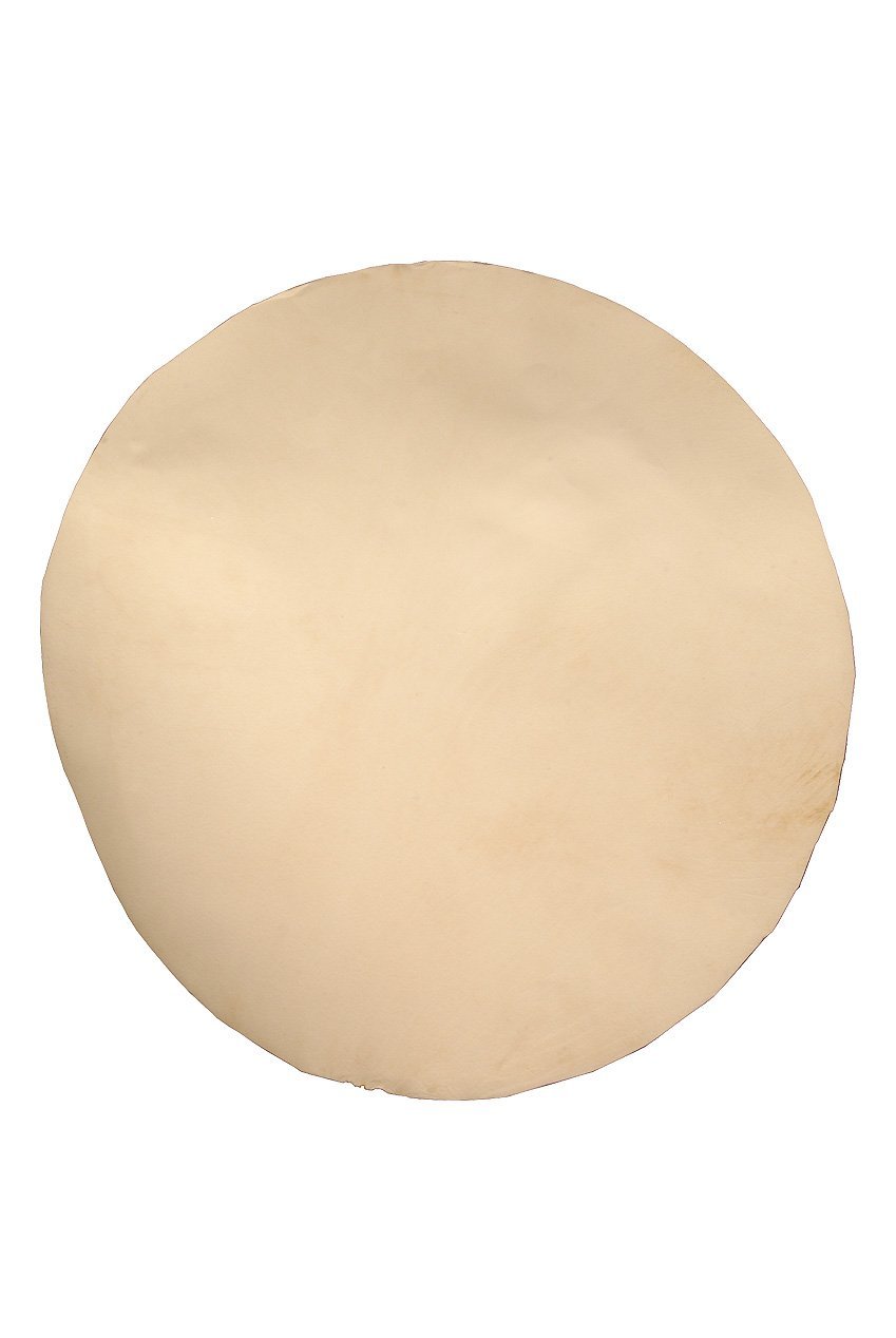 Goatskin, White, 18", Medium
