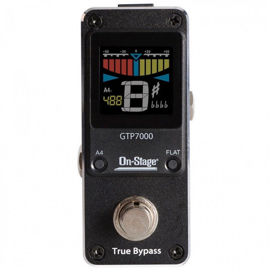 On Stage GTP7000 Chromatic Mini Pedal Tuner