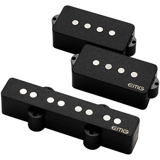 Emg Geezer Butler P / J Passive Pickup Set Black