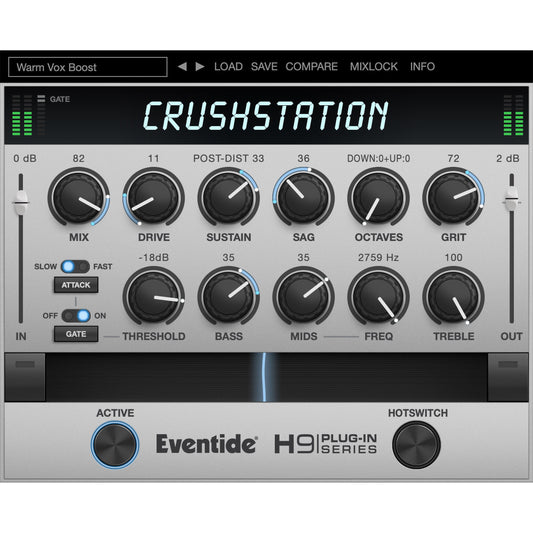 Eventide CrushStation Overdrive/Distortion Plug-In
