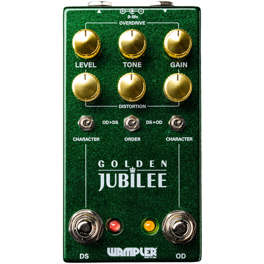Wampler Pedals Golden Jubilee Distortion / Overdrive Pedal