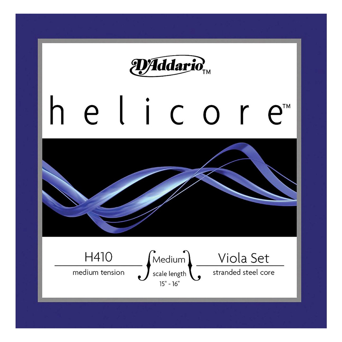 D’addario H410mm Helicore Viola String Set