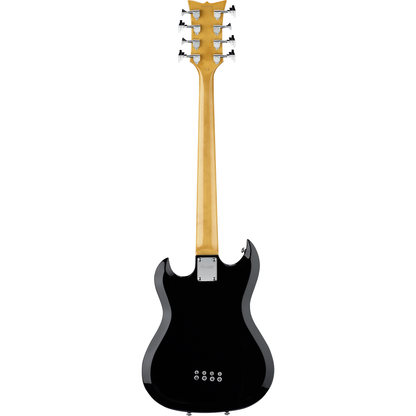 Hagstrom H8II 8-String Electric Bass - Black
