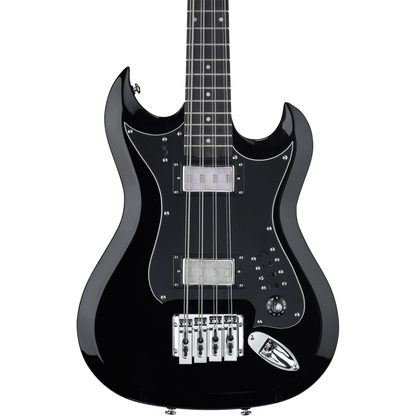 Hagstrom H8II 8-String Electric Bass - Black