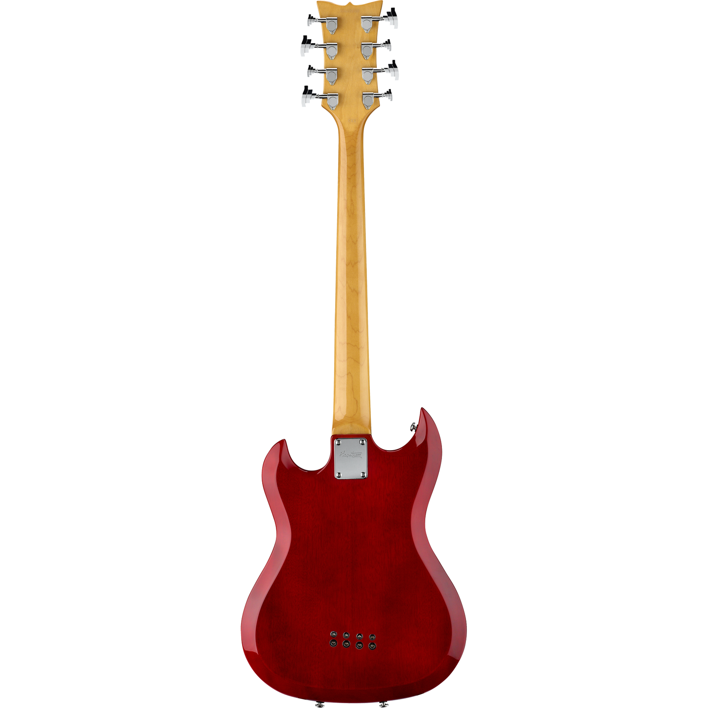 Hagstrom H8II 8-String Electric Bass - Wild Cherry Transparent