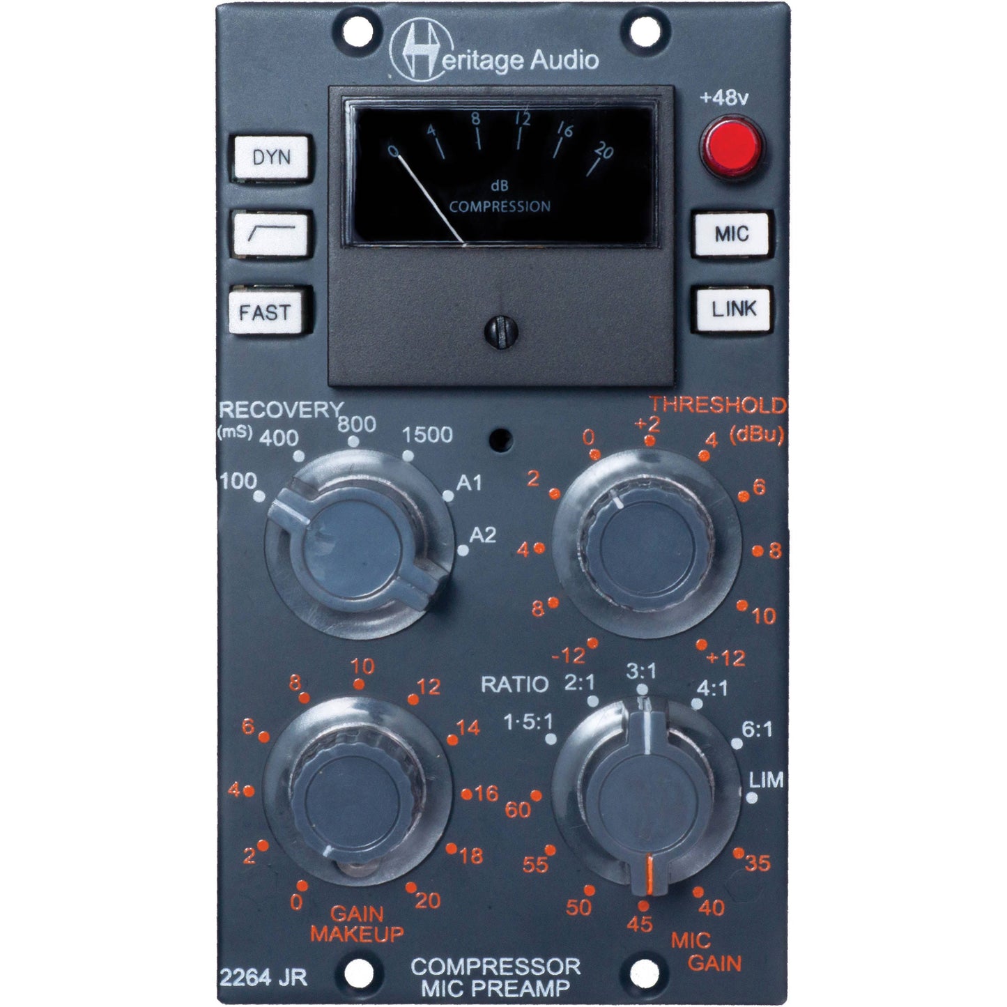 Heritage Audio 2264JR Compressor / Mic Pre 500-Series
