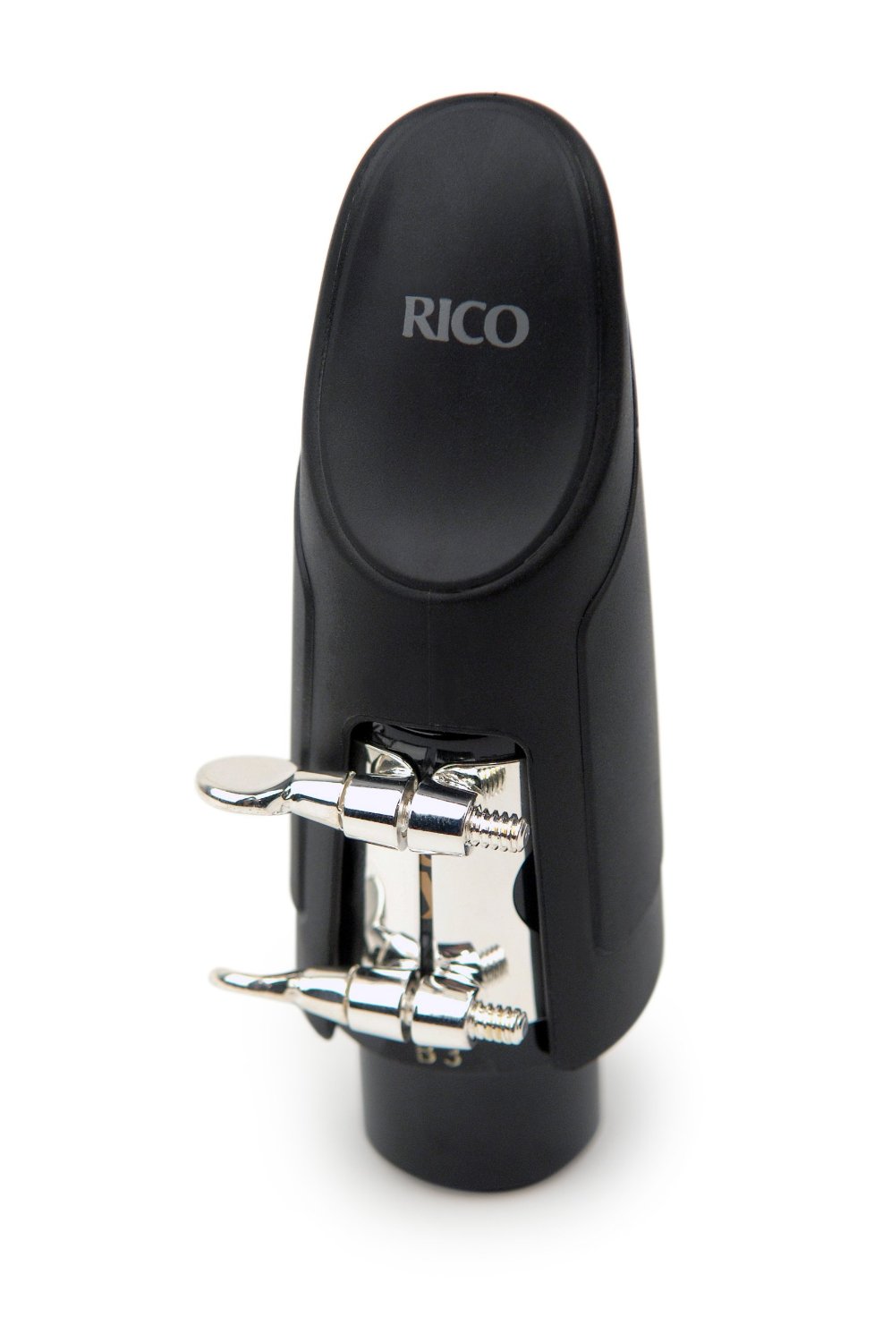 Rico H-ligature & cap for hard rubber alto saxophone mouthpieces