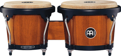 Meinl Percussion HB100MA Standard Size Maple Bongos with Natural Skin Heads