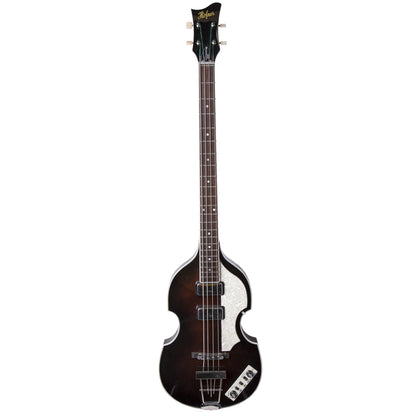 Hofner HCT-500/1 Beatle Bass in Dark Brown Sunburst w/ Case (HCT500/1-DBR-O)