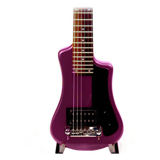 Hofner Shorty Travel Guitar - Purple w/ Gig Bag HCT-SH-PU-O