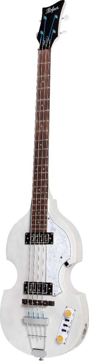 Hofner Ignition Pro Violin Bass 4 String Bass in Pearl White