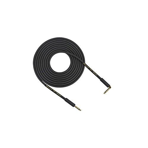 Rapco HOG-20BR 20ft 20GA Cable Gold 1/4M Straight - 1/4M Right Angle