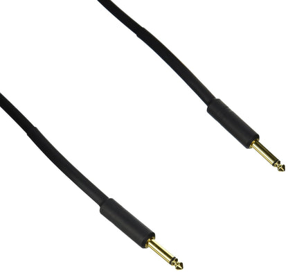 Rapco Horizon HOG-20B RoadHog Series Instrument Cable Gold Connectors 20-Feet