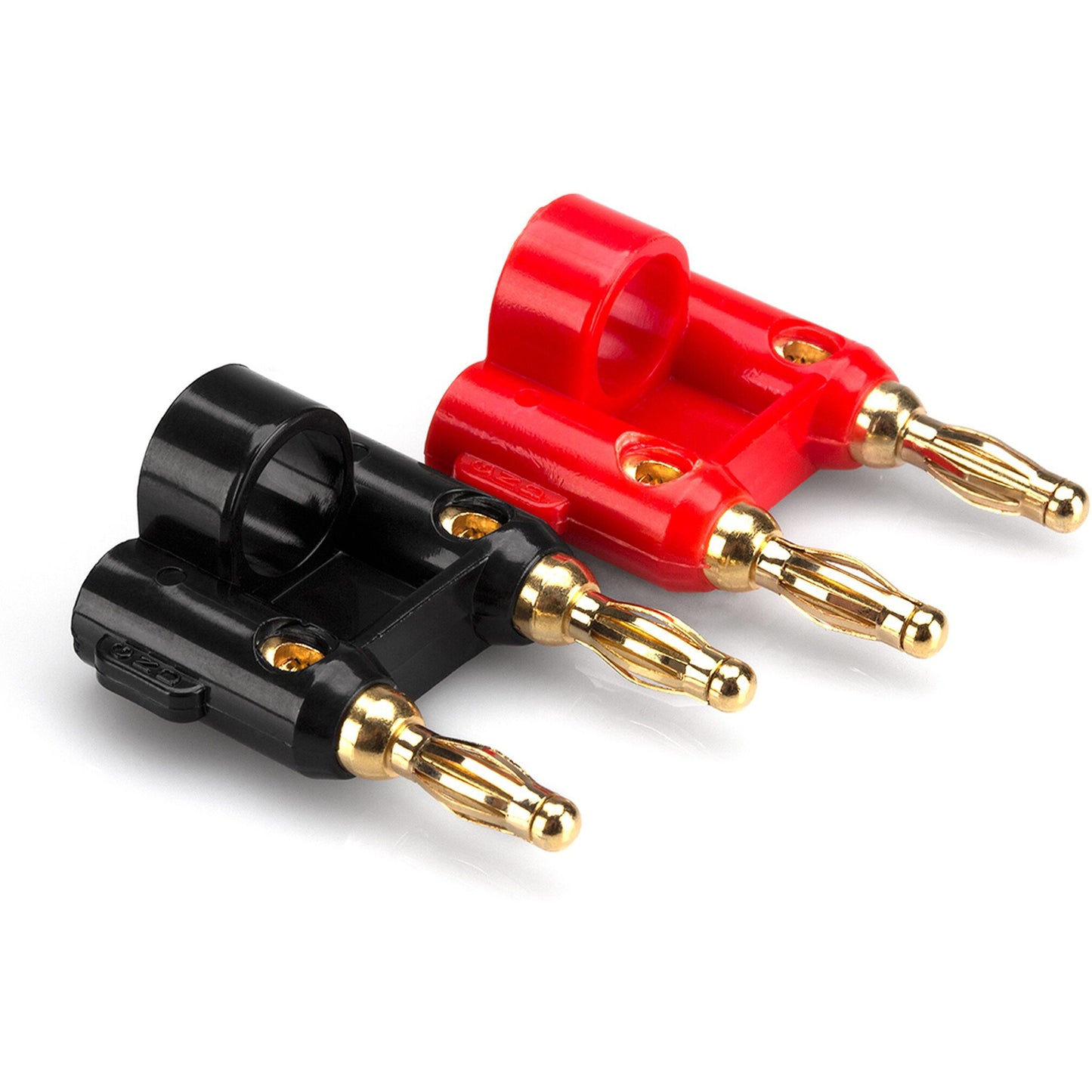 Hosa BNA-240 Connector, Dual Banana 2 pc