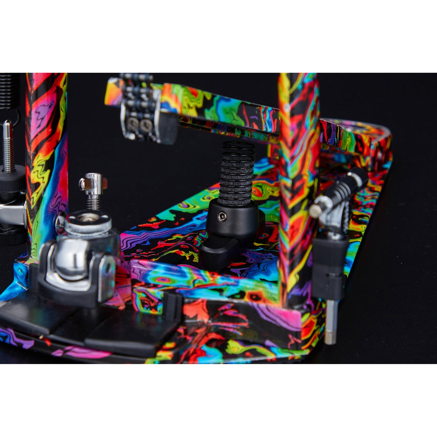 Tama 50th Anniversary Limited Edition Iron Cobra Pedal - Psychedelic Rainbow