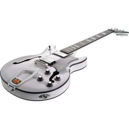 Hagstrom Alvar Semi-Hollow Electric Guitar - Swedish Frost Gloss
