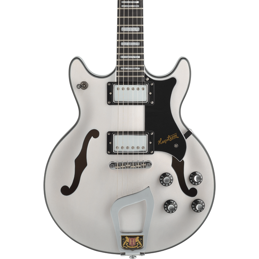 Hagstrom Alvar Semi-Hollow Electric Guitar - Swedish Frost Gloss