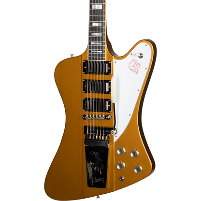 Gibson Custom Limited Edition 1963 Firebird VII Reissue Gloss Electric Guitar - Double Gold
