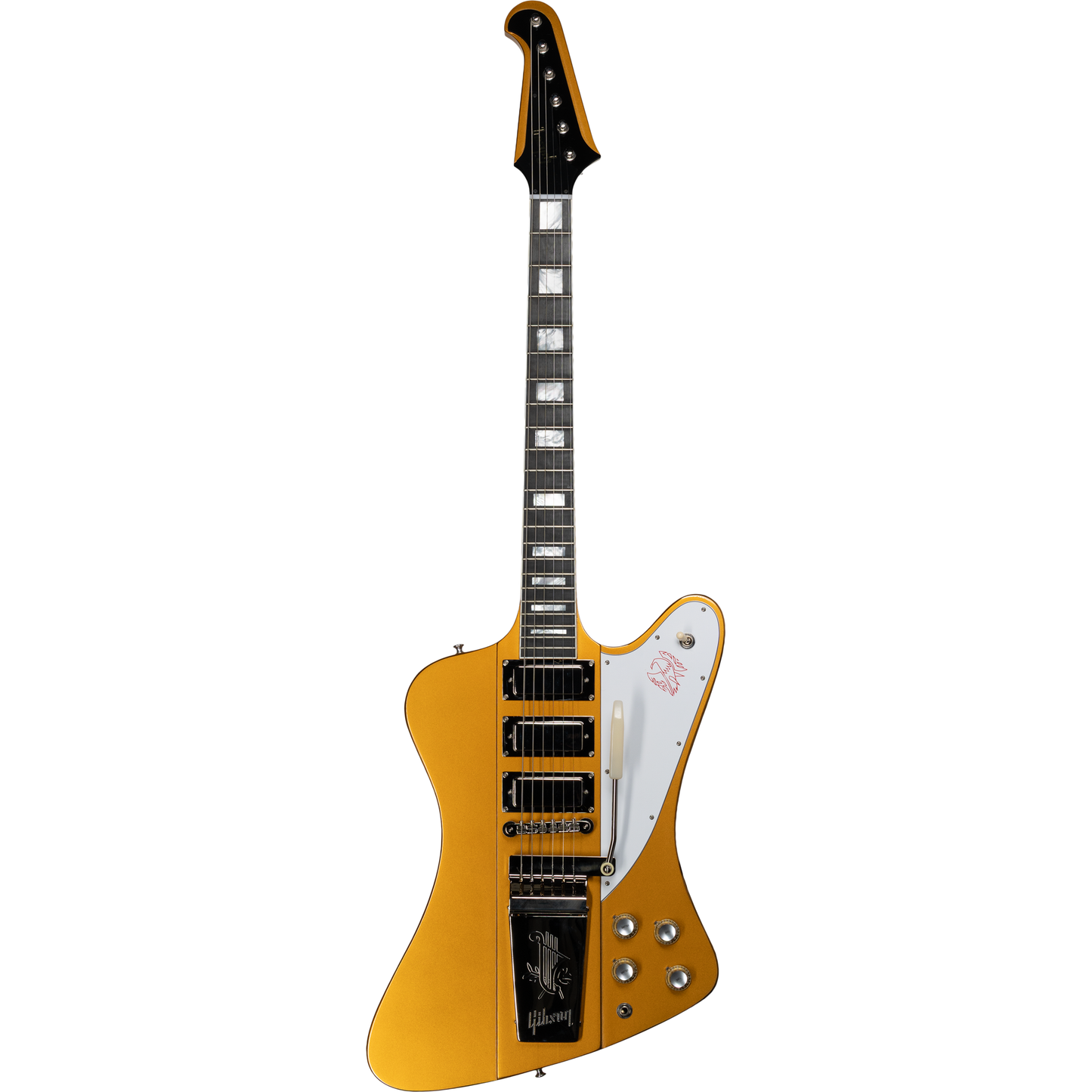 Gibson Custom Limited Edition 1963 Firebird VII Reissue Gloss Electric Guitar - Double Gold