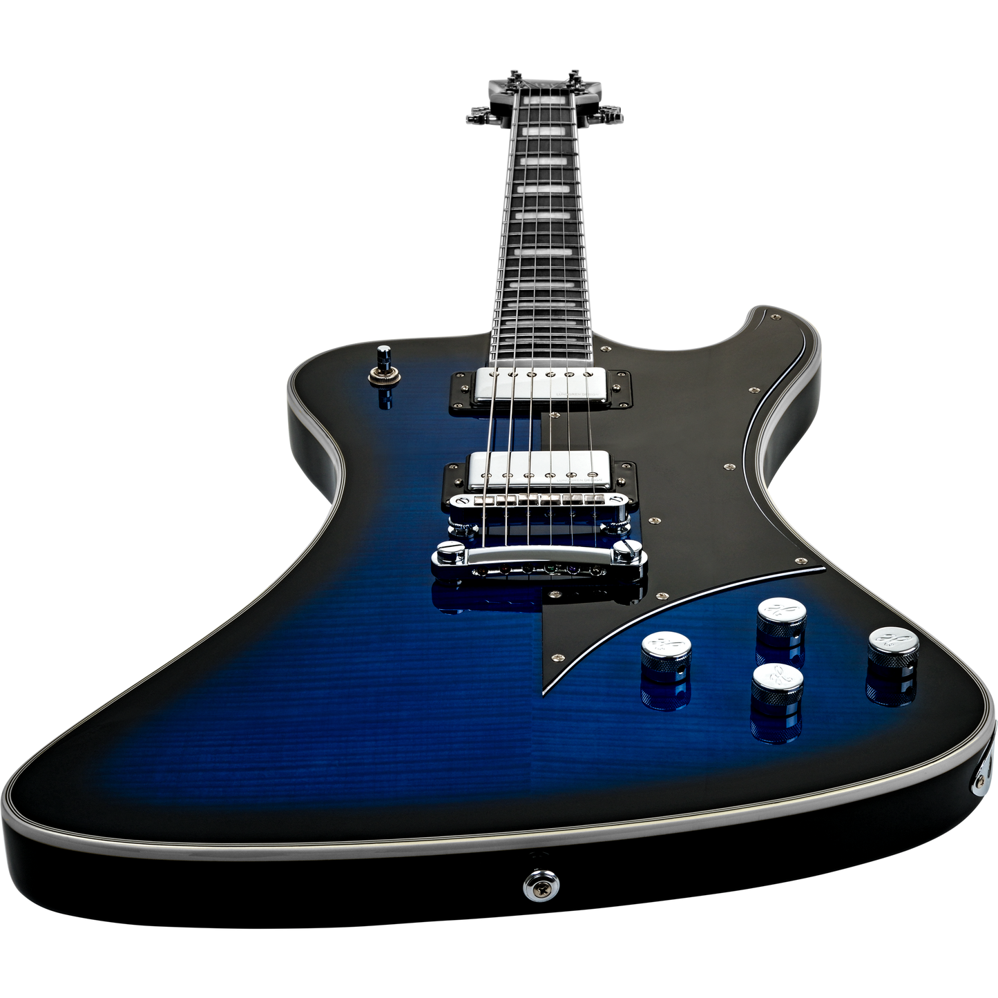 Hagstrom Fantomen Special Flame Maple Top Electric Guitar - Worn Denim