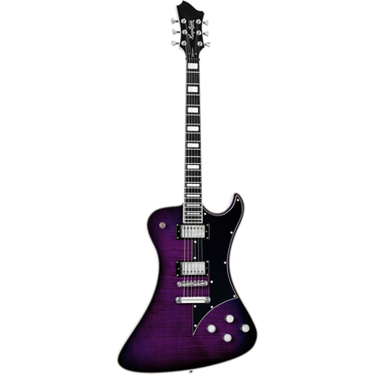 Hagstrom Fantomen Special Flame Maple Top Electric Guitar - Mystique Burst
