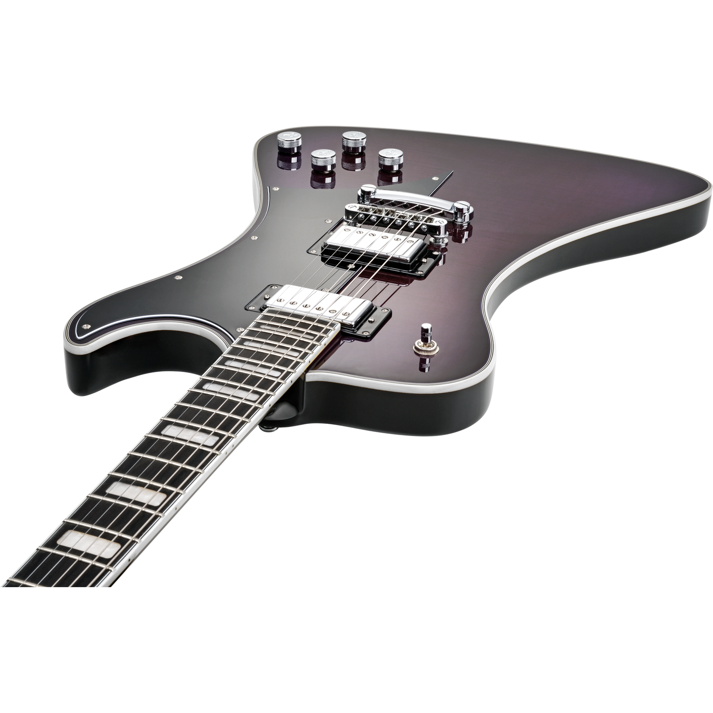 Hagstrom Fantomen Special Flame Maple Top Electric Guitar - Mystique Burst