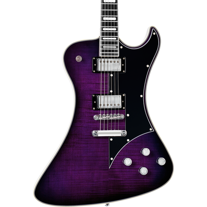 Hagstrom Fantomen Special Flame Maple Top Electric Guitar - Mystique Burst