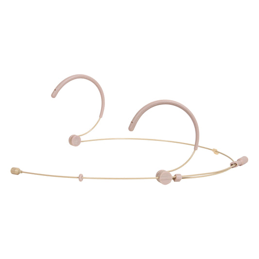 Galaxy Audio HSM3 Dual-Ear Headset Mic with 4 Cables (Beige)