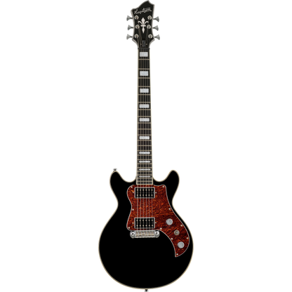 Hagstrom Megin Electric Guitar - Black Gloss