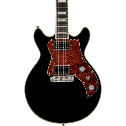 Hagstrom Megin Electric Guitar - Black Gloss