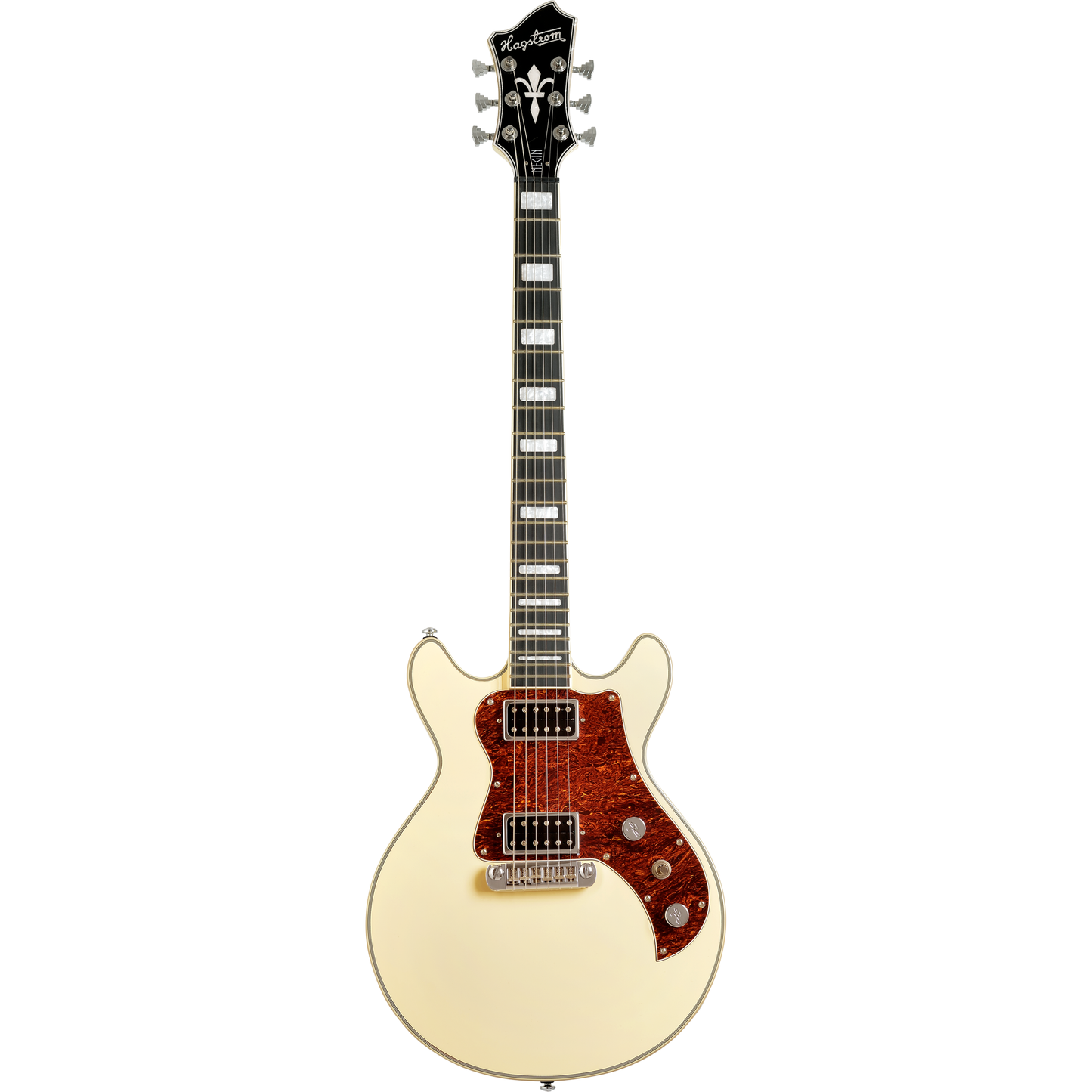 Hagstrom Megin Electric Guitar - Creme