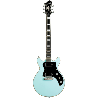 Hagstrom Megin Electric Guitar - Aged Sky Blue