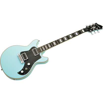 Hagstrom Megin Electric Guitar - Aged Sky Blue