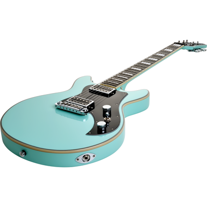 Hagstrom Megin Electric Guitar - Aged Sky Blue