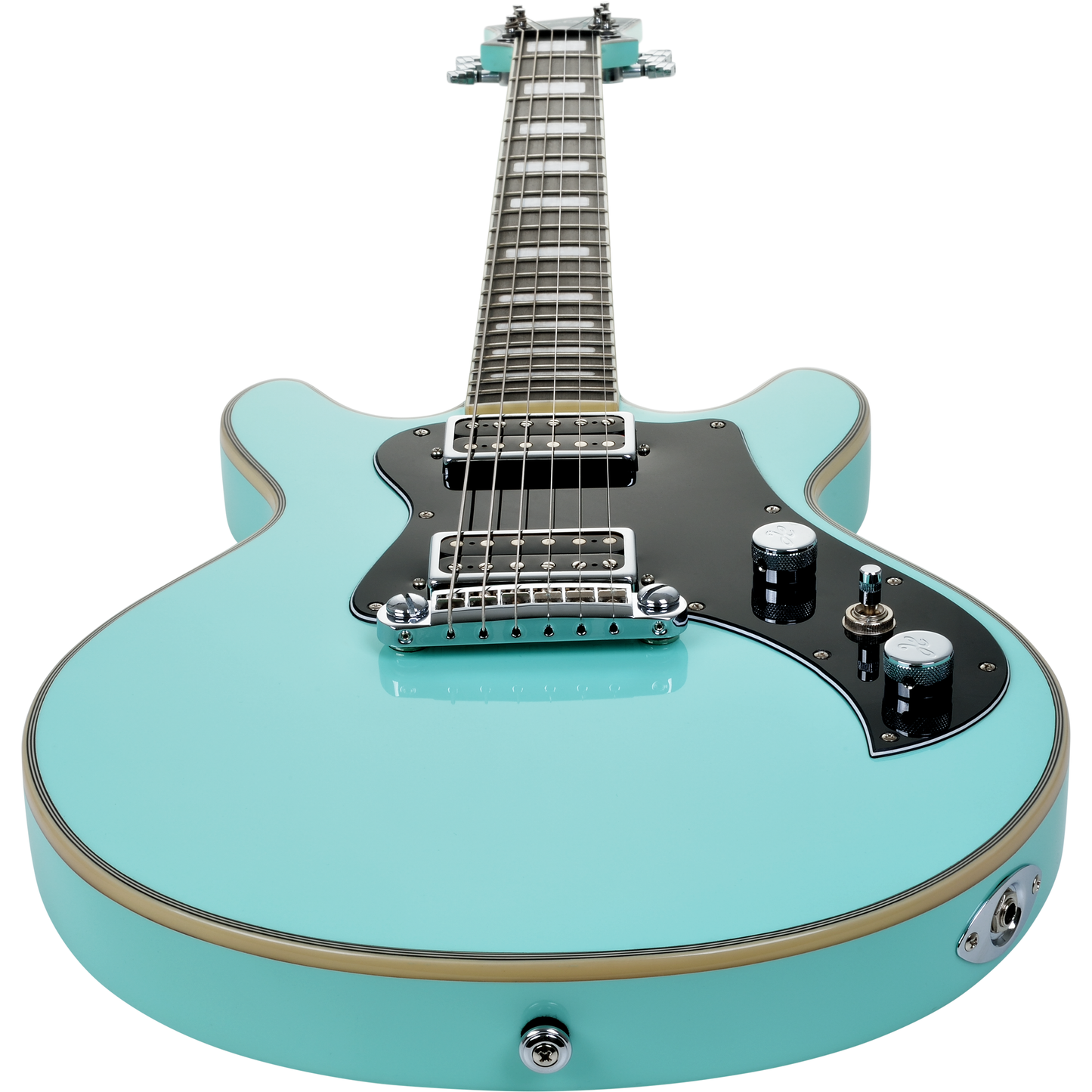 Hagstrom Megin Electric Guitar - Aged Sky Blue