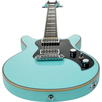 Hagstrom Megin Electric Guitar - Aged Sky Blue