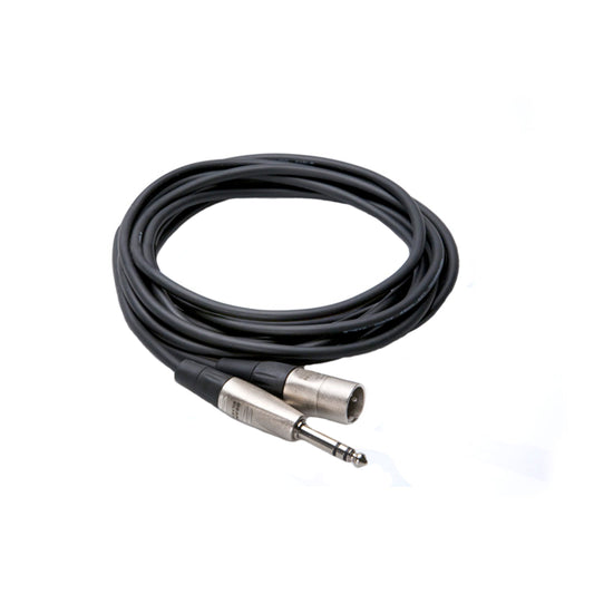 Hosa HSX-010 Pro Cable 1/4"" TRS to XLR Male 10ft