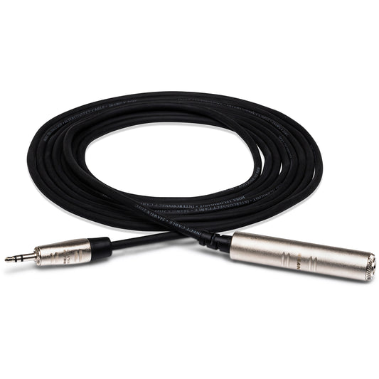 Hosa Pro Headphone Adapter Cable REAN 1/4 in TRS to 3.5 mm TRS