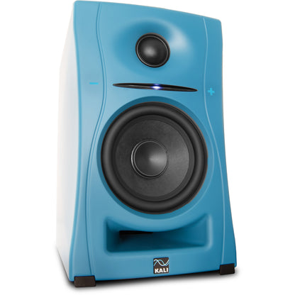 KALI AUDIO LP-UNF-B 4” Ultra Nearfield Powered Monitor System w/Bluetooth - Boundary Compensation EQ Settings - for Mixing, Recording, Audio Production - USB-C, TRS, RCA Inputs Blue (Pair)