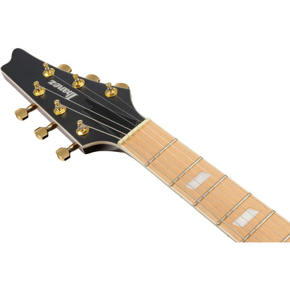 Ibanez IC420MFM Iceman 6-String Electric Guitar - Caramel Burst Low Gloss