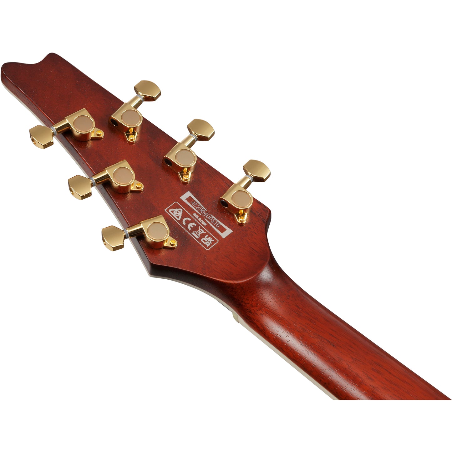 Ibanez IC420MFM Iceman 6-String Electric Guitar - Caramel Burst Low Gloss