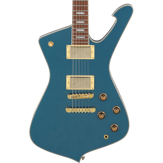 Ibanez Iceman 6 String Electric Guitar - Antique Blue Metallic