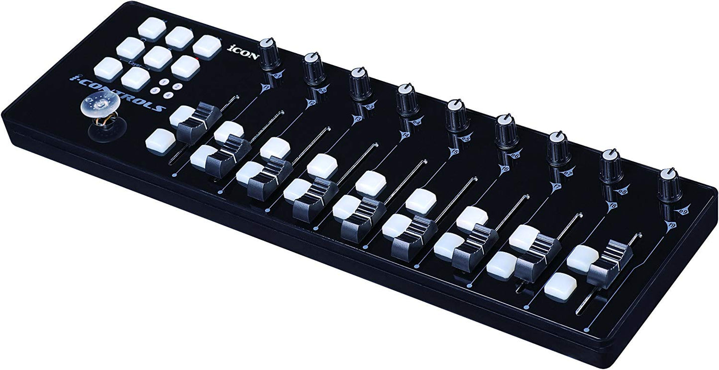 Icon i-Controls - Potable 9-Fader MIDI Controller
