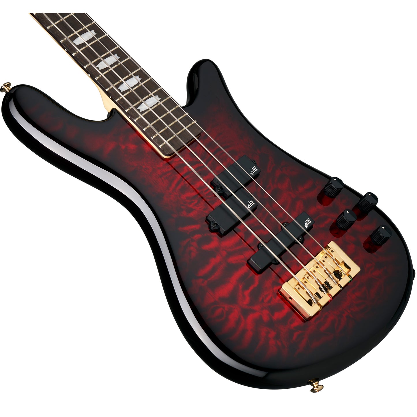 Spector Icon NS-2 Bolt-on Electric Bass - Black Cherry Gloss