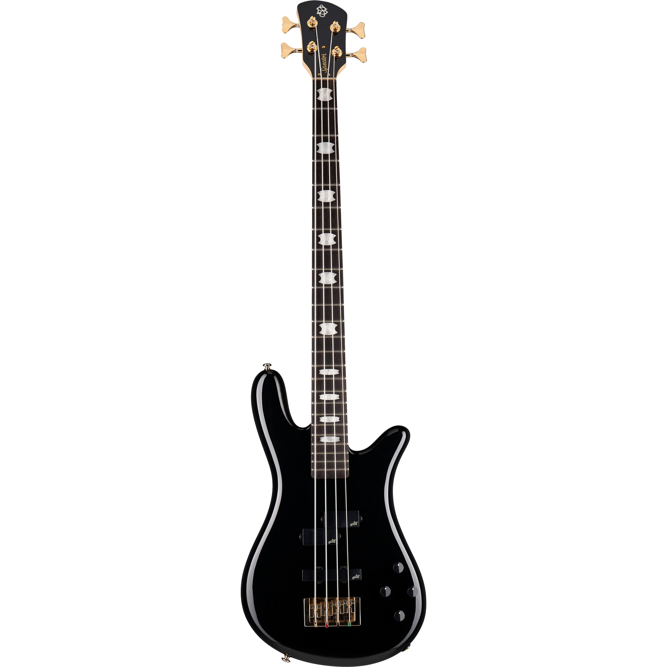 Spector Icon NS-2 Bolt-on Electric Bass - Black Gloss w/ Gig Bag