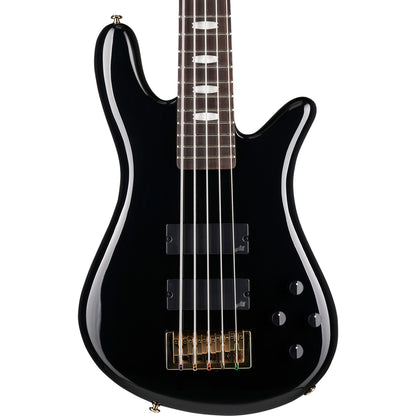 Spector Icon NS-5 Bolt-on Electric Bass - Black Gloss