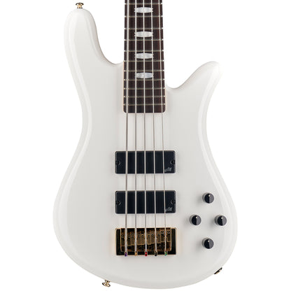 Spector Icon NS-5 Bolt-on Electric Bass - White Gloss