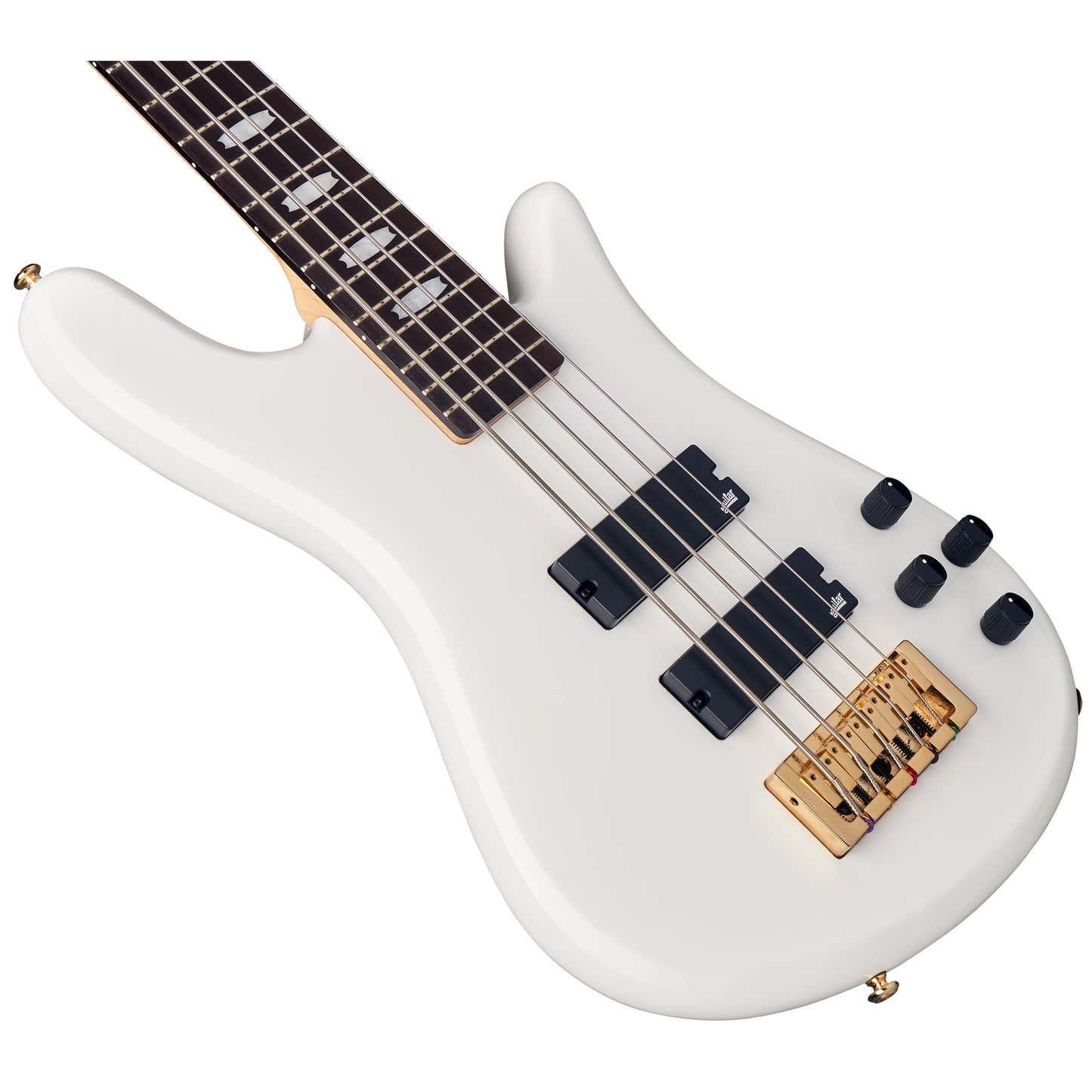 Spector Icon NS-5 Bolt-on Electric Bass - White Gloss