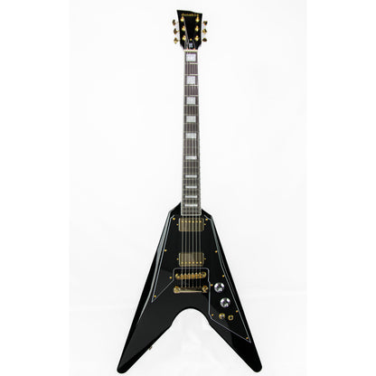 Dunable Asteroid DE Electric Guitar - Gold Hardware, Gloss Black